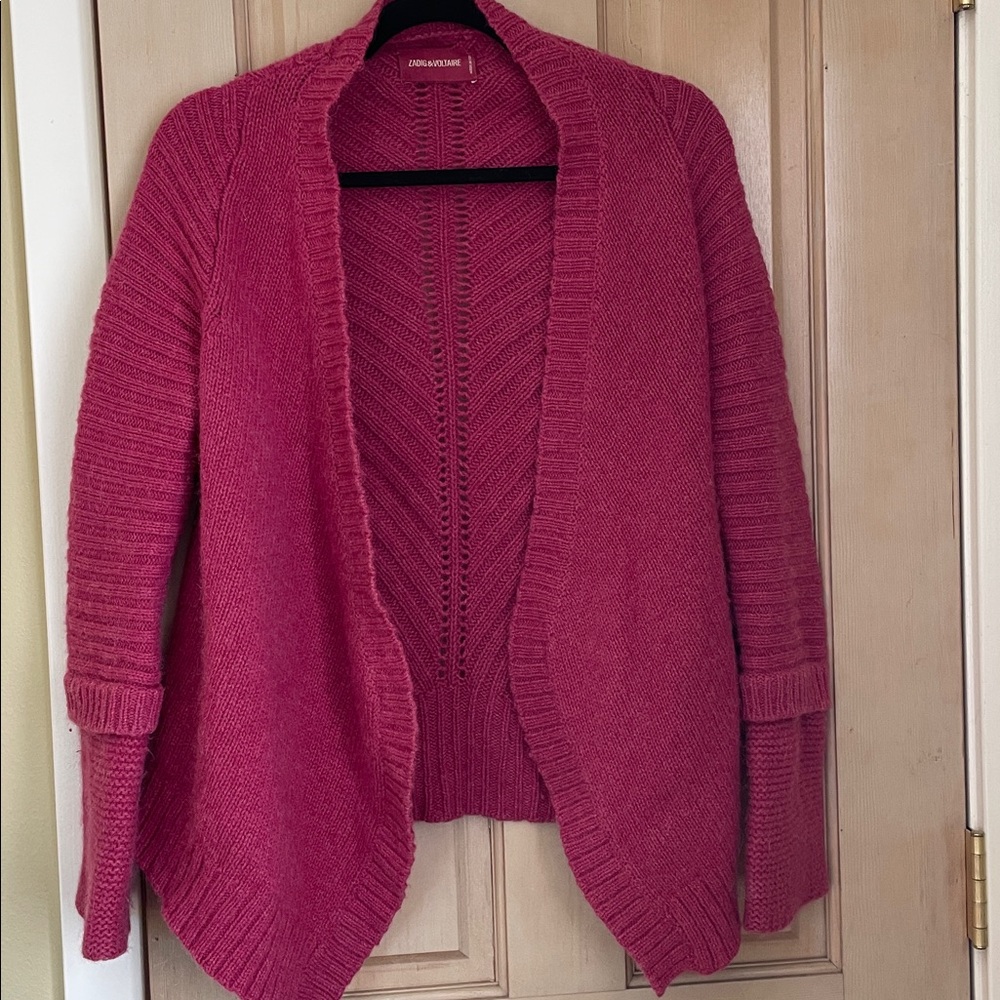 Voltaire Zadig pink sweater small